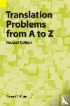 Blight, Richard C - Translation Problems from A to Z