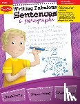 Evan-Moor Educational Publishers - Writing Fabulous Sentences & Paragraphs, Grade 4 - 6 Teacher Resource