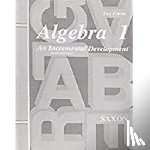 Roucloux, Jason - SAXON ALGEBRA 1 TESTS ONLY 3RD