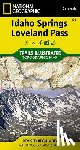 National Geographic Maps - Trails Illust - MAP-IDAHO SPRINGS LOVELAND PAS