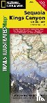 Maps, National Geographic - Sequoia/kings Canyon National Park