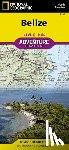 National Geographic Maps - Adventure - MAP-BELIZE 2019/E