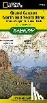 Maps, National Geographic - Grand Canyon, Bright Angel Canyon/north & South Rims