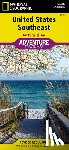 Maps, National Geographic - United States, Southeast Adventure Map