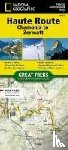 Maps, National Geographic - Haute Route Map [chamonix To Zermatt]