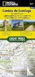 National Geographic Maps - Camino de Santiago - Camino Frances Map 2 of 4