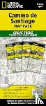National Geographic Maps - Camino de Santiago Map Map Pack Bundle