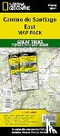 National Geographic Maps - Camino de Santiago East Map Map Pack Bundle