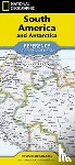 National Geographic Maps - National Geographic South America and Antarctica Map (Folded with Flags and Facts)
