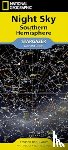 National Geographic Maps - National Geographic Night Sky - Southern Hemisphere Map (Stargazer Folded)