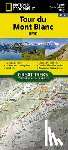 National Geographic Maps - Tour du Mont Blanc Map Guide