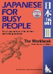 AJALT - Japanese for Busy People 3 Workbook