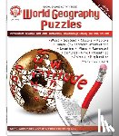 Mark Twain Media - World Geography Puzzles, Grades 6 - 12