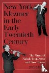 Rubin, Professor Joel E. (Royalty Account) - New York Klezmer in the Early Twentieth Century