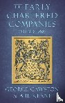 Cawston, George, Keane, A H - The Early Chartered Companies