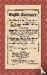 Coles, Elisha - An English Dictionary (1676)