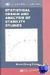 Chow, Shein-Chung - Statistical Design and Analysis of Stability Studies