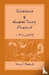 Peden, Henry C - Inhabitants of Harford County, Maryland, 1791-1800