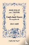 Wright, F Edward - Marriages and Deaths of Cumberland County, [Pennsylvania], 1821-1830
