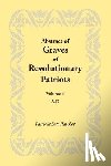 Hatcher, Patricia Law - Abstract of Graves of Revolutionary Patriots