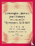 Van Alstine, S D, Wiles, Harriet - Genealogical Abstracts from Palmyra, Wayne County, New York, Newspapers 1810-1854
