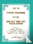 Jensen, Howard M - Aid to Finding Addresses in 1890 New York City Police Census