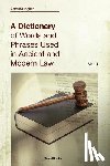 English, Arthur - A Dictionary of Words and Phrases Used in Ancient and Modern Law