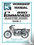 Clymer, Floyd - Norton Workshop Manual for 850 Commando Electric Start Mark 3 from 1975 Onwards (Part Number 00-4224)