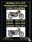 Clymer, Floyd - Honda 1971-1978 Workshop Manual 4-Cylinder Cb500, Cb550 & Cb550f Super Sport