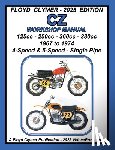 Clymer, Floyd - CZ 125cc - 250cc - 360cc - 380cc WORKSHOP MANUAL 1967-1974 SINGLE EXHAUST