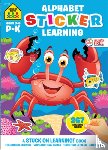 Zone, School - School Zone Alphabet Sticker Learning Workbook