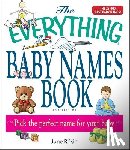 Rifkin, June - The Everything Baby Names Book, Completely Updated with 5,000 More Names!