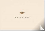  - Thank You Notes Gold Butterfly
