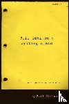 Idelson, Bill - Bill Idelson's Writing Class