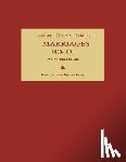 Sistler, Byron - Claiborne County, Tennessee, Marriages 1838-1891. Two Volumes in One