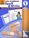 Evan-Moor Educational Publishers - Skill Sharpeners Spell & Write Grade 1