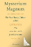 Boehme, Jacob, Bohme, Jakob, Beohme, Jakob - Mysterium Magnum