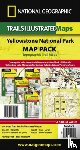 Maps, National Geographic - Yellowstone National Park, Map Pack Bundle