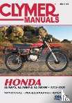 Haynes Publishing - Honda XL/XR75, XL/XR80 & XL/XR100 Series Motorcycle (1975-1991) Service Repair Manual