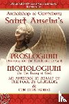 Saint Anselm - Proslogium