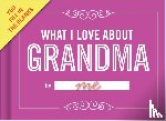  - Knock Knock What I Love about Grandma Book Fill in the Love Fill-in-the-Blank Book & Gift Journal