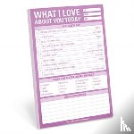  - Knock Knock What I Love about You Today Pad