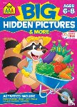 Zone, School - School Zone Big Hidden Pictures & More Workbook