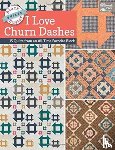 Burns, Karen M - Block-Buster Quilts - I Love Churn Dashes