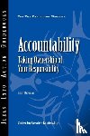 Center for Creative Leadership (CCL), Browning, Henry - Accountability