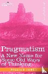 James, Dr William (Formerly Food Safety and Inspection Service (Fsis)-USDA USA) - Pragmatism