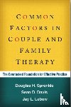 Sprenkle, Douglas H. (PhD (deceased), Davis, Sean D. (Alliant International University, Lebow, Jay L. (The Family Institute at Northwestern University - Common Factors in Couple and Family Therapy