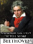 Beethoven, Ludwig Van - Ludwig Van Beethoven - Symphonies Nos. 1 to 9 in Full Score