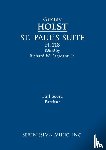 Holst, Gustav - St. Paul's Suite, H.118