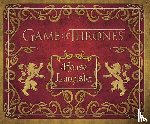 HBO, . - Game of Thrones: House Lannister Deluxe Stationery Set
